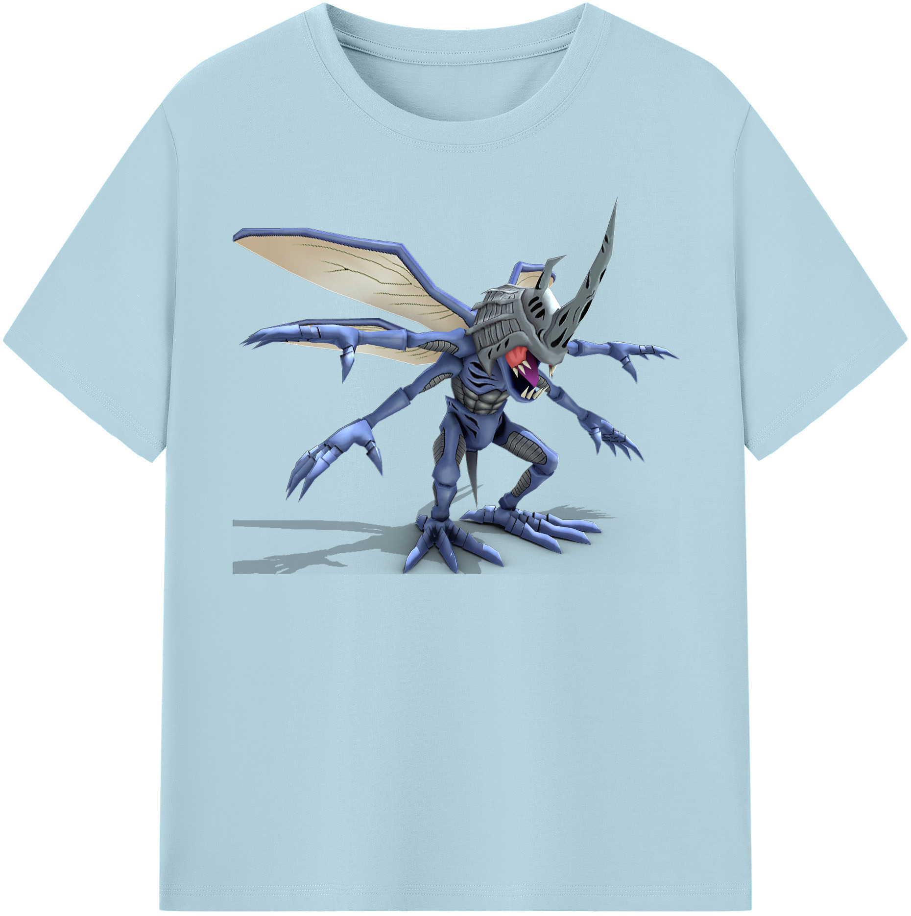 （画像用） Digimon デジタルモンスター/デジモン 綿100％半袖Tシャツ（フロントプリント）